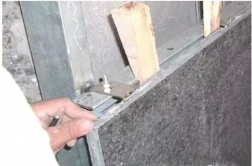 干挂石材节点施工工艺说明